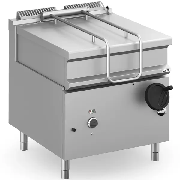 Kantelbare Braadpan | MAGISTRA PLUS 900 | Gas | 80L | 90°C/320°C | 20kW | Vulkraan (230V) | 800x900x850(h)mm
