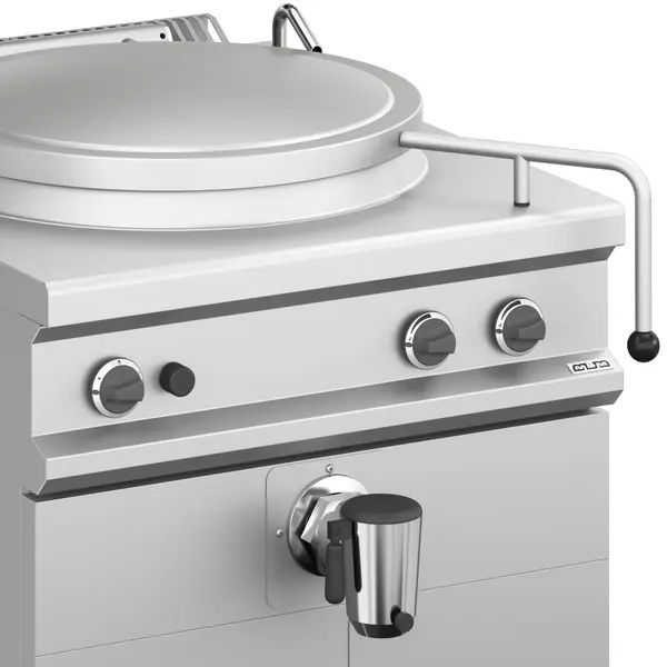 Kookketel | MAGISTRA PLUS 900 | Gas | 100L | Directe Verhitting | 21kW | Piëzo Ontsteking | Vulkraan (Warm/Koud) + Aftapkraan | 800x900x850(h)mm