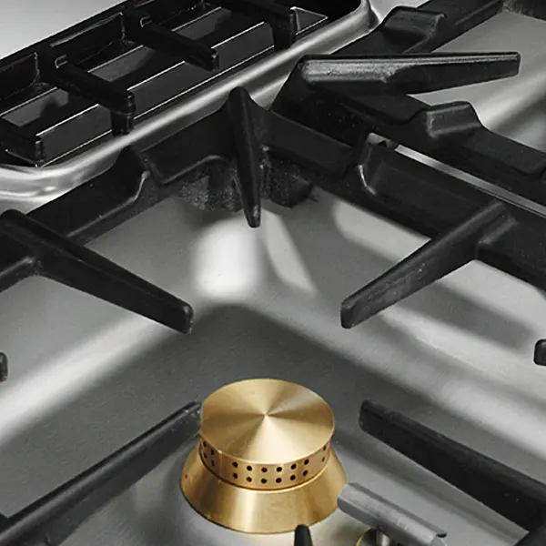 Fornuis + Oven | MAXIMA 900+ | Gas/Elektrisch | 4 Branders (1x 10kW + 3x 6kW) + 2/1 GN Oven (6kW-230V-3F) | Waakvlam | 800x900x851/909(h)mm