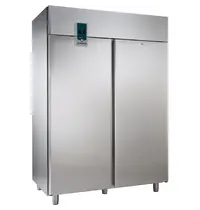 Alpeninox Vrieskast | CRIO TECH | 1430L (2/1 GN) | RVS | -15°C/-22°C | Geforceerd | Bluetooth + App | Temperatuuralarm | 1441x835x2050/2105(h)mm