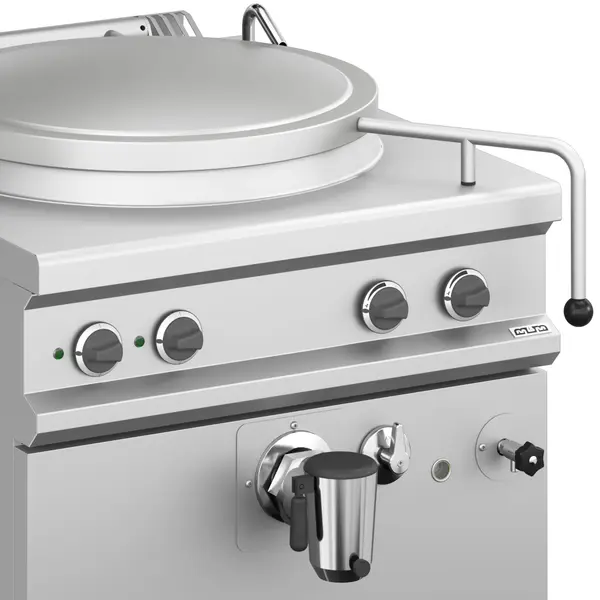 Kookketel | MAGISTRA PLUS 900 | Elektrisch | 150L | Indirecte Verhitting | 14.4kW (400V) | Vulkraan (Warm/Koud) + Aftapkraan | 800x900x850(h)mm