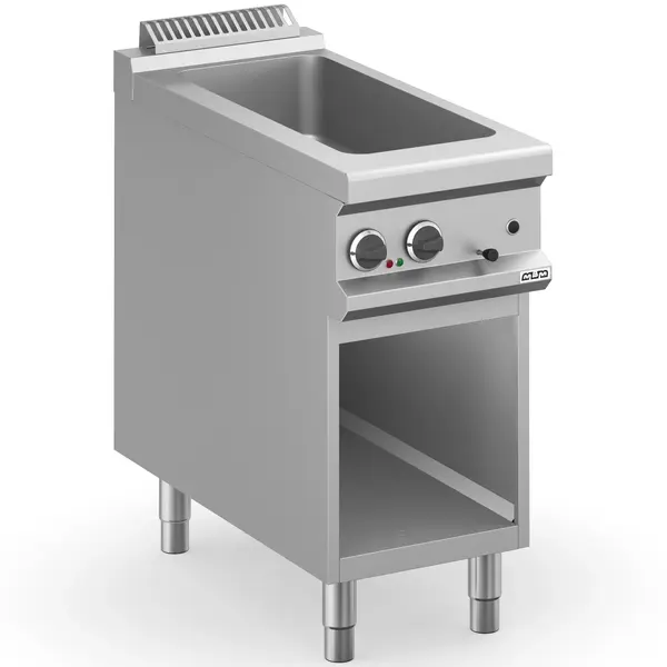Bain-Marie | MAGISTRA PLUS 900 | Elektrisch | 2.5kW (230V) | Aftapkraan | Open Onderkast | 400x900x850(h)mm
