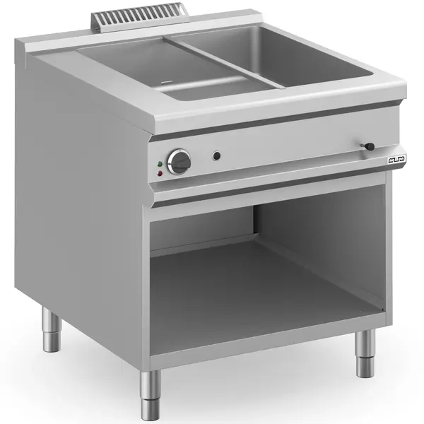Bain-Marie | MAGISTRA PLUS 900 | Elektrisch | 6kW (400V) | Aftapkraan | Open Onderkast | 800x900x850(h)mm