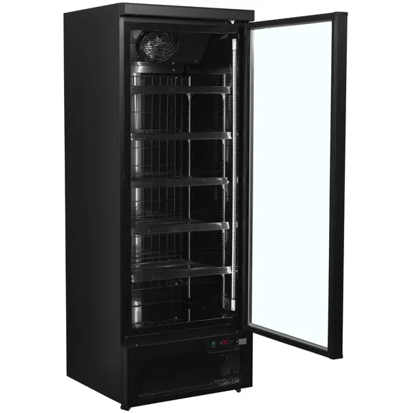 Vrieskast | ATOM MAXI | 560L | Zwart | -18°C/-22°C | Geforceerd | Wielen | 750x760x2003(h)mm