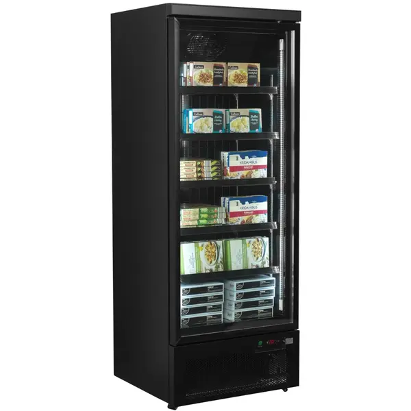 Vrieskast | ATOM MAXI | 560L | Zwart | -18°C/-22°C | Geforceerd | Wielen | 750x760x2003(h)mm