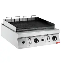 Diamond High Power Grill | MAXIMA 900+ | Gas | Oppervlak 742x644 (Gietijzer) | 21kW | Piëzo Ontsteking | 800x900x275/424(h)mm