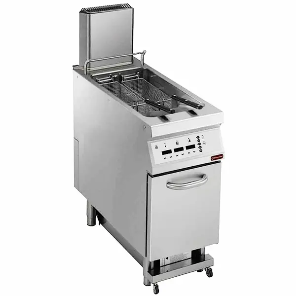 Friteuse | MAXIMA 900+ | Elektrisch | 23L | 105°C/185°C | 18kW (400V) | Aftapkraan | Digitaal | 400x900x851/1200(h)mm