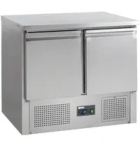 NordCap Koelwerkbank | COOL-LINE | 260L | 2 Deuren (1/1 GN) | +2°C/+10°C | Geforceerd | 900x700x877(h)mm