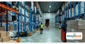 Werken in een koelcel