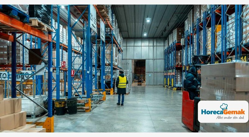 Werken in een koelcel