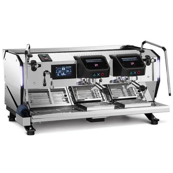 Espressomachine | GENERATION-X | RVS | Automatisch | 2 Groepen | Boilers 11L + 2x 0.8L | Touchscreen | 400V | 880x607x455(h)mm