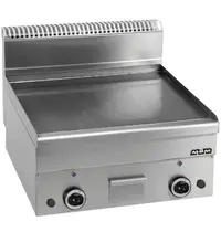 MBM Italy Bak-/Grillplaat | MINIMA 600 | Gas | Glad Oppervlak 600x510 (Verchroomd) | 10.2kW | Piëzo Ontsteking | 600x600x270(h)mm