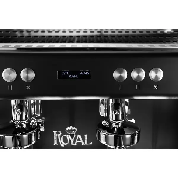 Espressomachine | VITTORIO RS | Zwart | Automatisch | 2 Groepen | Multi-Boiler 11L + 2x 0.8L | Digitaal | 400V | 783x607x521(h)mm