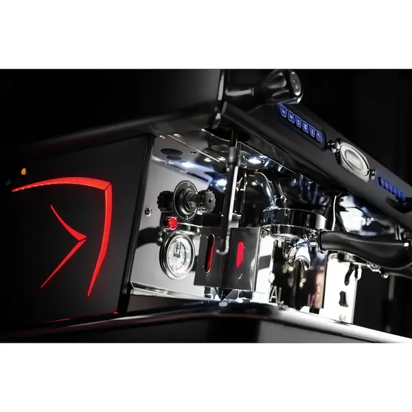 Espressomachine | VITTORIO S | Zwart | Automatisch | 2 Groepen | Boiler 8L | Digitaal | 400V | 661x607x521(h)mm