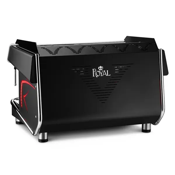 Espressomachine | VITTORIO S | Zwart | Automatisch | 3 Groepen | Multi-Boiler 14L + 3x 0.8L | Digitaal | 400V | 952x607x521(h)mm