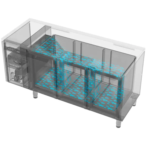 Koelwerkbank | CRIO TECH | 440L | 3 Deuren (1/1 GN) | -2°C/+10°C | Geforceerd | Bluetooth + App | Temperatuuralarm | Zonder Werkblad | 1795x700x850(h)mm