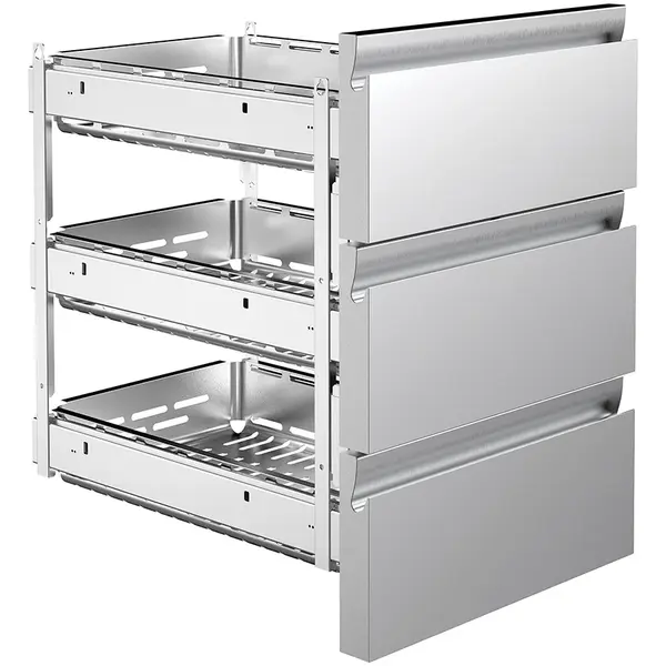 Koelwerkbank | 290L | 1 Deur + 3 Laden (1/1 GN) | -2°C/+10°C | Geforceerd | Bluetooth + App | Temperatuuralarm | Zonder Werkblad |1341x700x850(h)mm