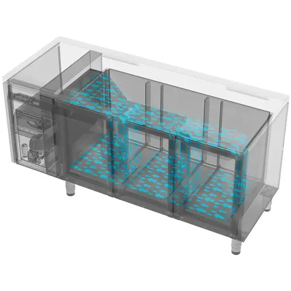 Koelwerkbank | CRIO TECH | 440L | 2 Deuren + 2 Laden (1/1 GN) | -2°C/+10°C | Geforceerd | Bluetooth + App | Temperatuuralarm | Zonder Werkblad | 1795x700x850(h)mm