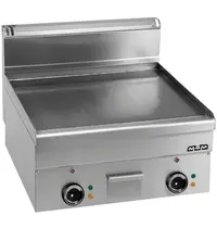 MBM Italy Bak-/Grillplaat | MINIMA 600 | Elektrisch | Glad Oppervlak 600x510 (Verchroomd) | 7.5kW (400V) | 600x600x270(h)mm