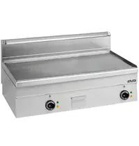 MBM Italy Bak-/Grillplaat | MINIMA 600 | Elektrisch | Glad Oppervlak 1000x510 (RVS) | 12.5kW (400V) | 1000x600x270(h)mm