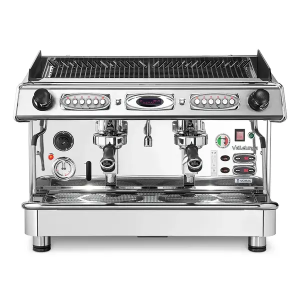 Espressomachine | VALLELUNGA V2 | RVS | Automatisch | 4 Groepen | Multi-Boiler 16L + 4x 0.8L | Digitaal | 400V | 1172x607x521(h)mm