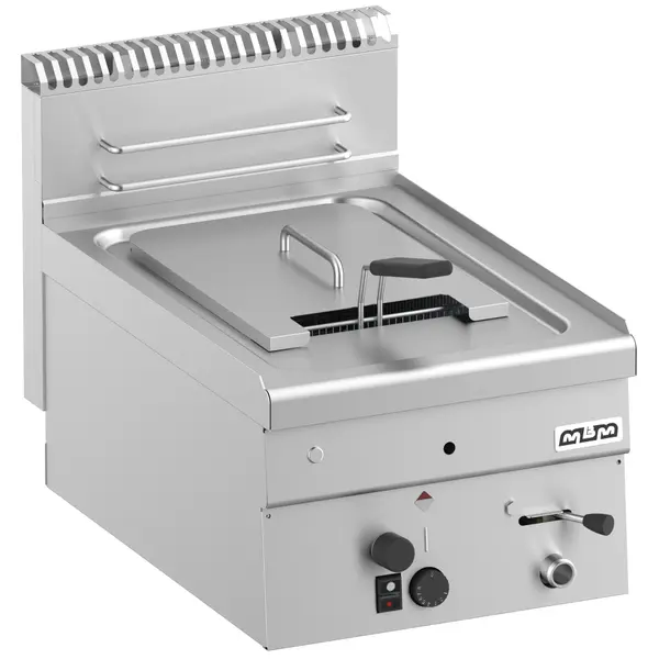 Friteuse | MINIMA 600 | Gas | 8L | 90°C/190°C | 7.4kW | Aftapkraan | Piëzo Ontsteking | 400x600x270(h)mm