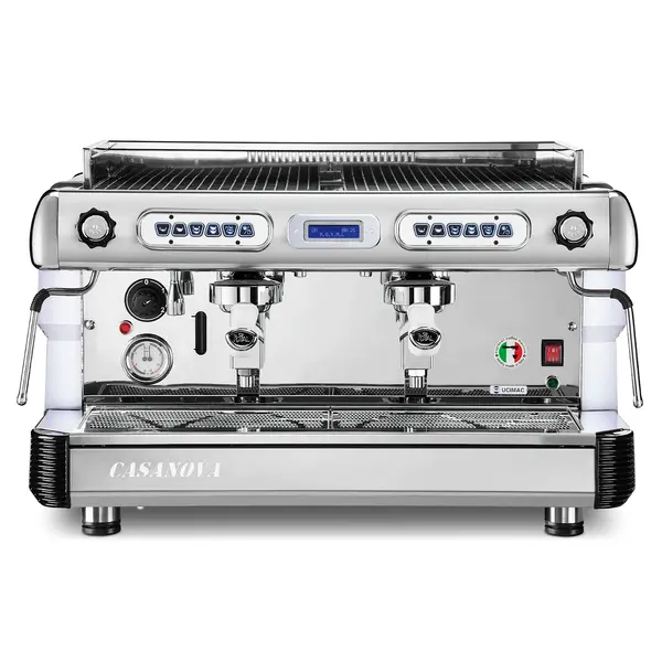 Espressomachine | CASANOVA | RVS | Automatisch | 2 Groepen | Boiler 14L | Digitaal | 400V | 795x598x488(h)mm