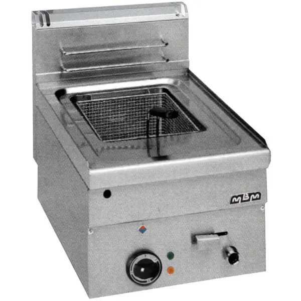 Friteuse | MINIMA 600 | Elektrisch | 10L | 90°C/190°C | 9kW (400V) | Aftapkraan | 400x600x270(h)mm