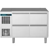 Alpeninox Koelwerkbank | CRIO SMART | 290L | 4 Laden (1/1 GN)  | -2°C/+10°C | Geforceerd | App | Zonder Werkblad | 1241x700x850(h)mm