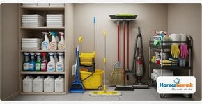 Vriescel schoonmaken