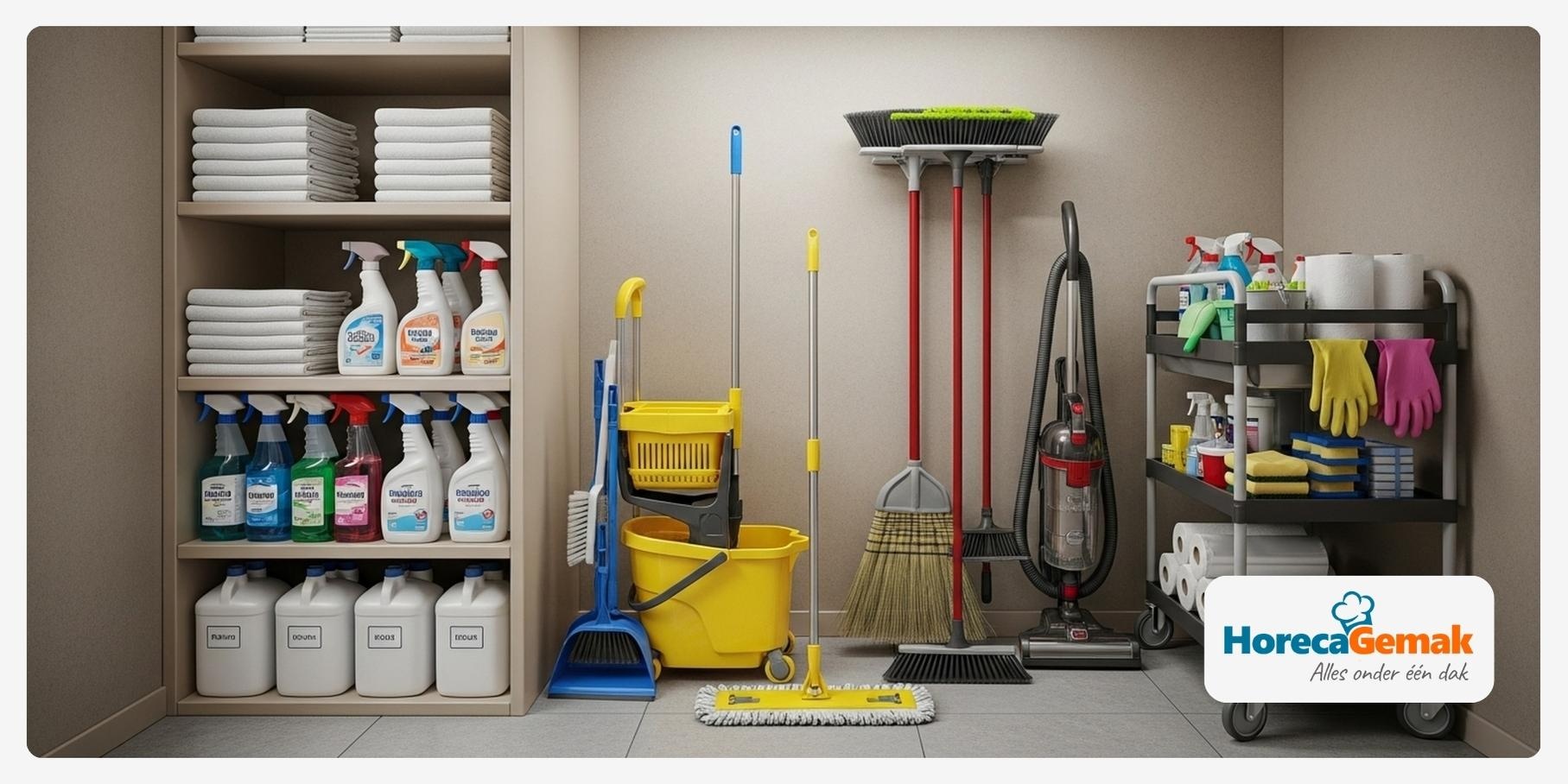 Vriescel schoonmaken