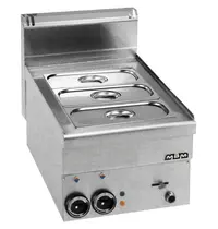 MBM Italy Bain-Marie | MINIMA 600 | Elektrisch | 1.53kW (230V) | Aftapkraan | 400x600x270(h)mm