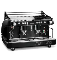 CBC ROYAL Espressomachine | SYNCHRO RS | Zwart | Automatisch | 3 Groepen | Boiler 21L | Digitaal | 400V | 971x593x557(h)mm