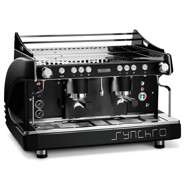 Espressomachine | SYNCHRO RS | Zwart | Automatisch | 3 Groepen | Boiler 21L | Digitaal | 400V | 971x593x557(h)mm