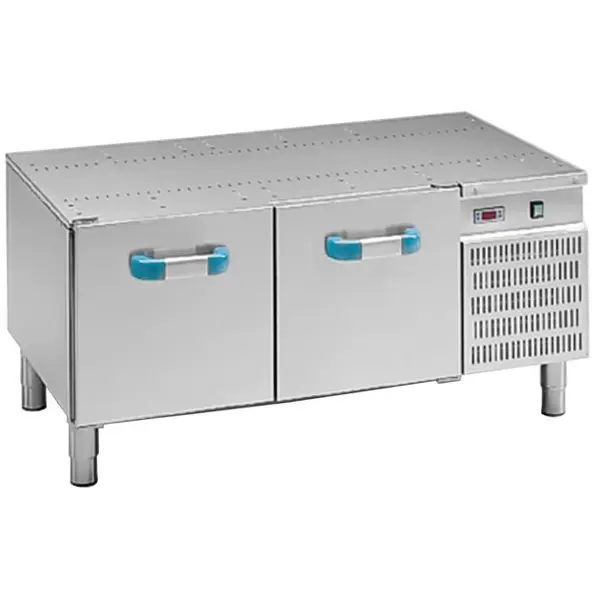 Koelwerkbank | MINIMA 600 | Laag Model | 600L | 2 deuren | -2°C/+10°C | Geforceerd | 1200x535x570(h)mm