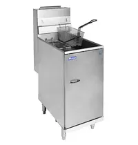 Pitco Friteuse | 35C | Propaan | 18L | 26kW | Aftapkraan | 384x769x864/1168(h)mm