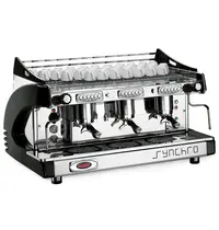 CBC ROYAL Espressomachine | SYNCHRO | Div. Kleuren | Automatisch | 4 Groepen | Boilers 16L + 4x 0.8L | Digitaal | 400V | 1191x593x557(h)mm