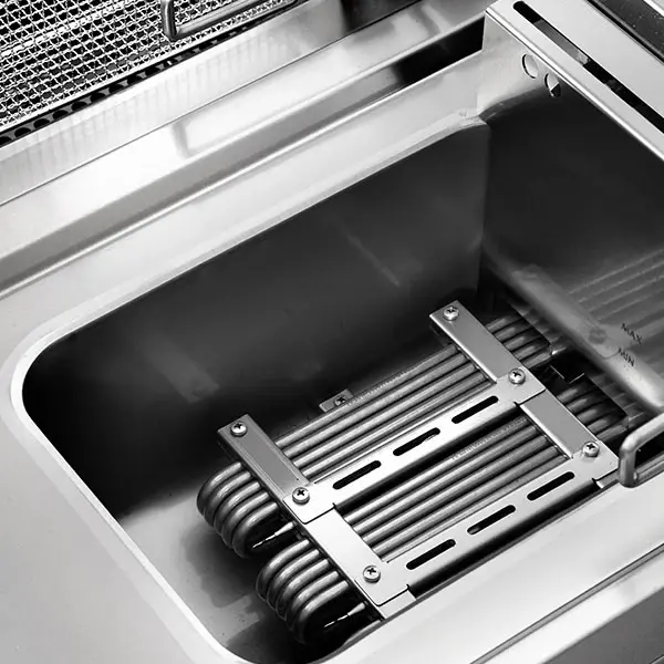 Friteuse | 700 SERIE | Elektrisch | 12L | 100°C/180°C | 9kW (400V) | Aftapkraan | 400x700x370(h)mm