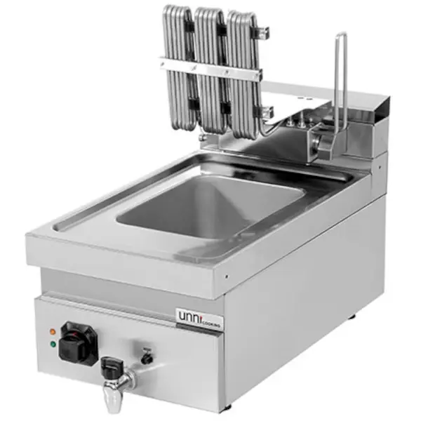 Friteuse | 700 SERIE | Elektrisch | 12L | 100°C/180°C | 9kW (400V) | Aftapkraan | 400x700x370(h)mm