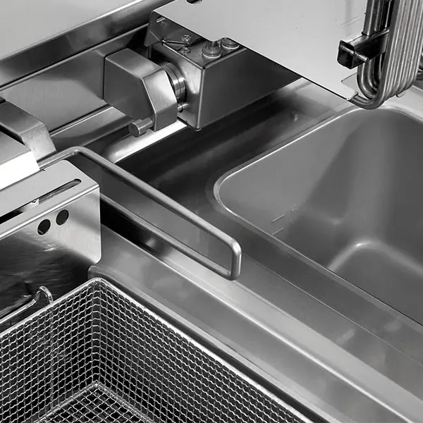 Friteuse | 700 SERIE | Elektrisch | 12+12L | 100°C/180°C | 18kW (400V) | Aftapkranen | 800x700x370(h)mm