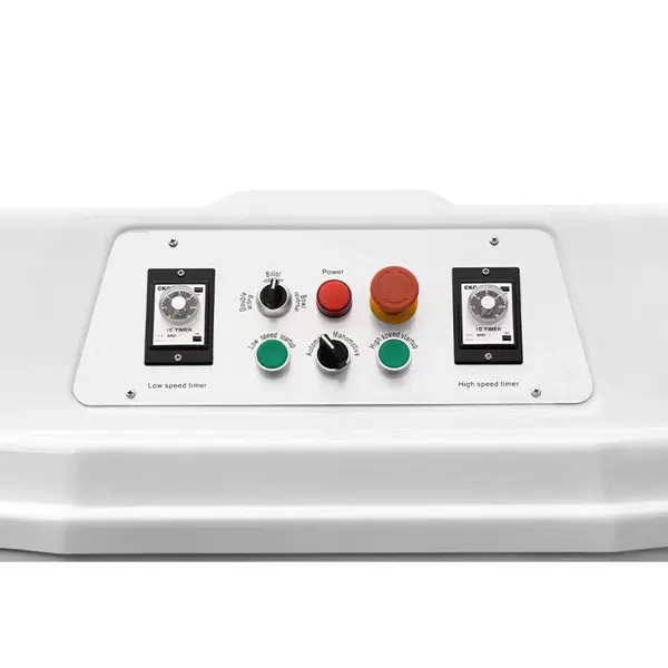 Deegmenger | 125kg/200L | 2 Snelheden | Vaste Kop | Roterende Kom | 7.5kW (400V) | 1080x1400x1630(h)mm