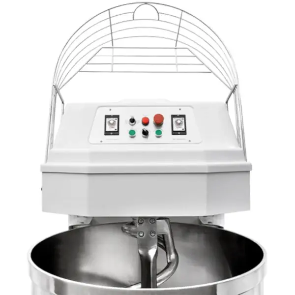 Deegmenger | 125kg/200L | 2 Snelheden | Vaste Kop | Roterende Kom | 7.5kW (400V) | 1080x1400x1630(h)mm