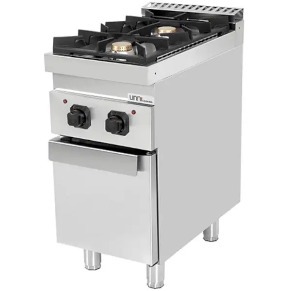 Fornuis | 700 SERIE | Gas | 2 Branders (2x 6.5kW) | Waakvlam | 400x700x850/900(h)mm