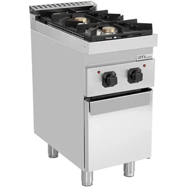 Fornuis | 700 SERIE | Gas | 2 Branders (2x 6.5kW) | Waakvlam | 400x700x850/900(h)mm