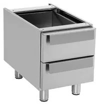 UNNI-COOKING Onderstel | 700 SERIE | RVS | 2 Laden | 400x700x600(h)mm 