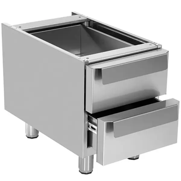 Onderstel | 700 SERIE | RVS | 2 Laden | 400x700x600(h)mm