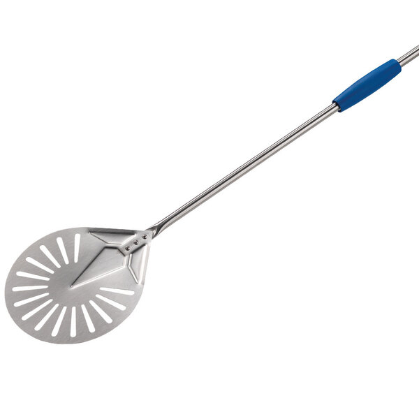 Pizzaschep | RVS | Geperforeerd | Ø200x1690mm