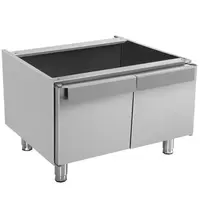 UNNI-COOKING Onderstel | 700 SERIE | RVS | 2 Deuren | 800x700x600(h)mm 
