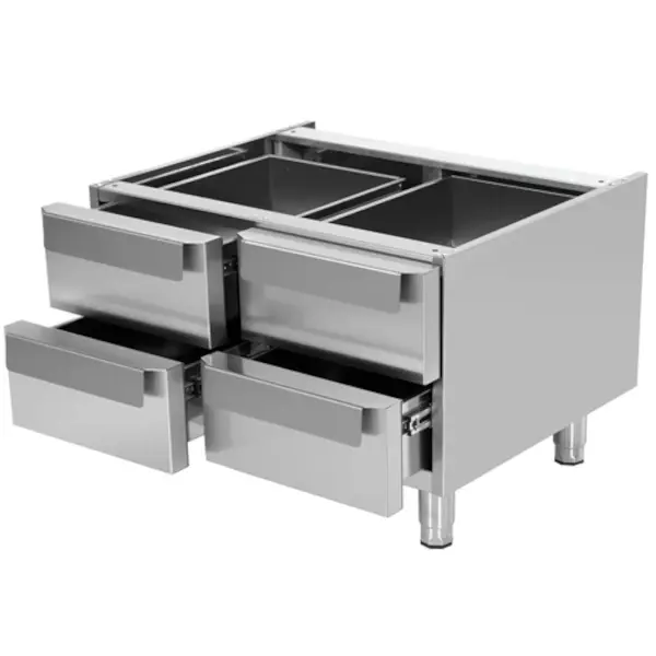 Onderstel | 700 SERIE | RVS | 4 Laden | 800x700x600(h)mm
