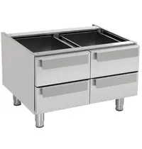 UNNI-COOKING Onderstel | 700 SERIE | RVS | 4 Laden | 800x700x600(h)mm 